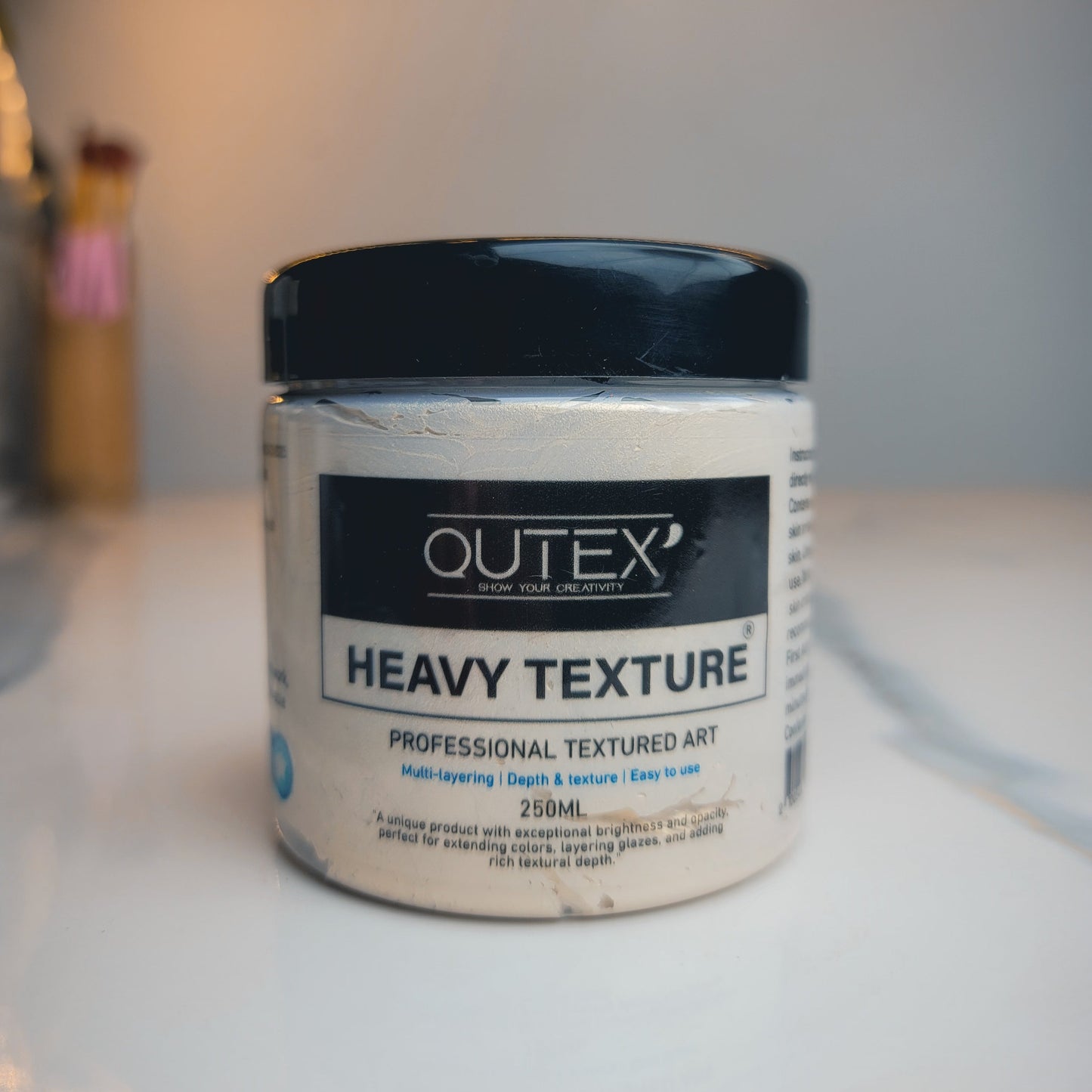 METALLIC PEARL HEAVY TEXTURE