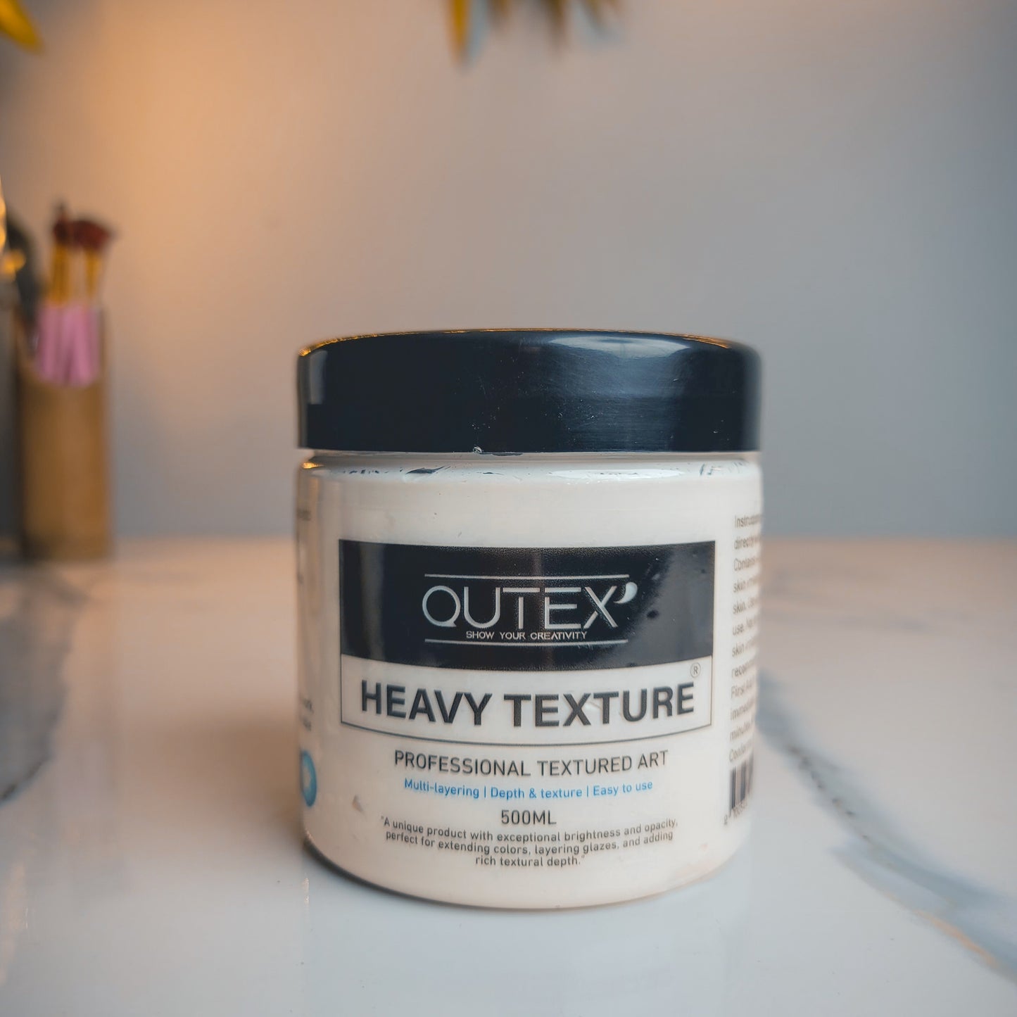 CLEAR HEAVY TEXTURE