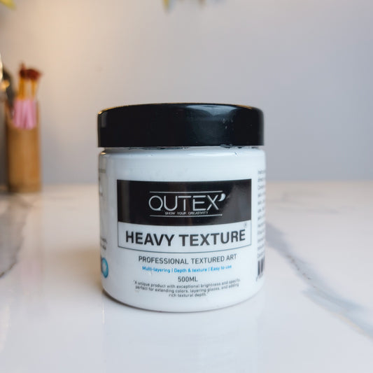 TITANIUM WHITE HEAVY TEXTURE