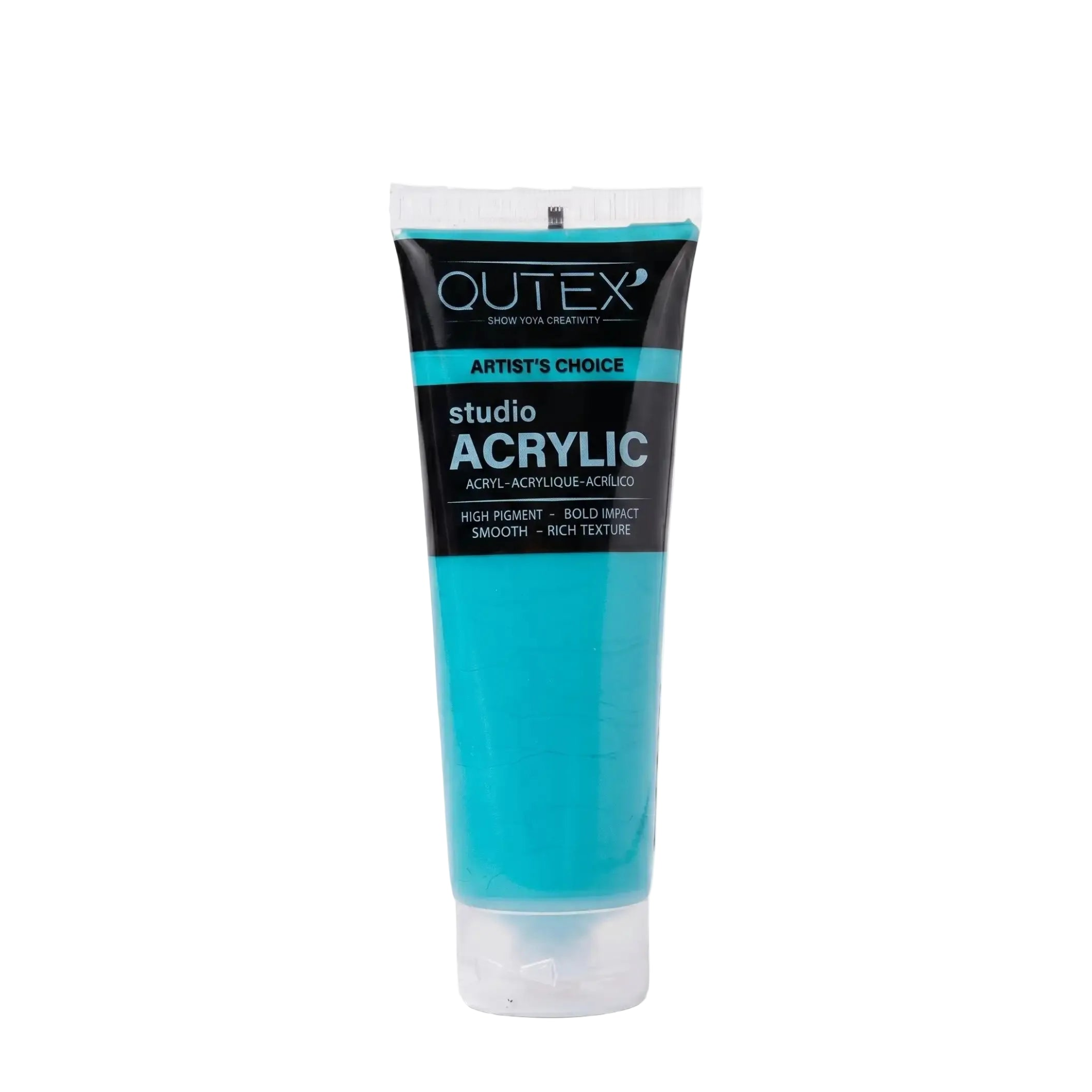 Turqoise Green Acrylic Paint – Vibrant Artist Color | Qutex