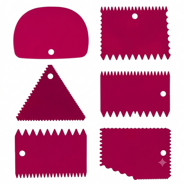 Scrapers 6 Pcs