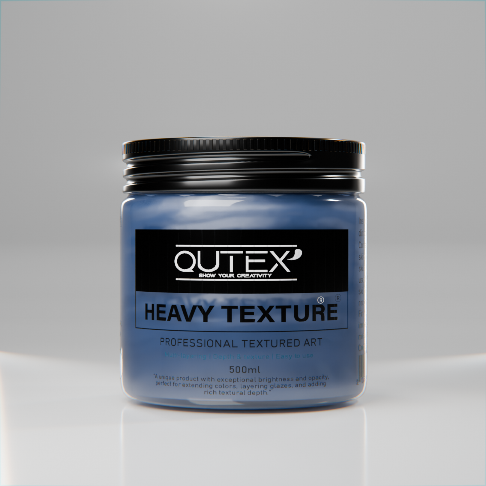 Blue Heavy Texture