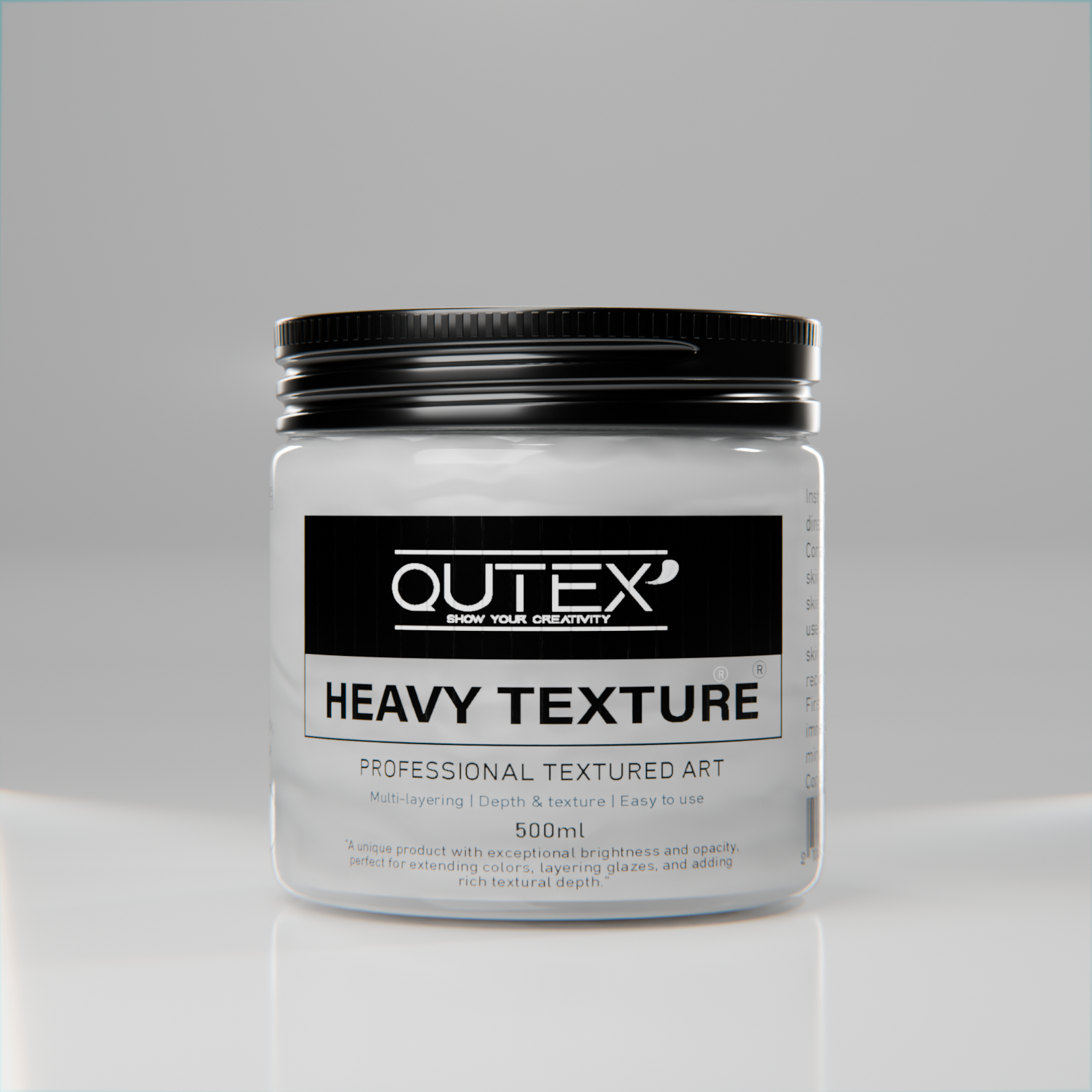 TITANIUM WHITE HEAVY TEXTURE